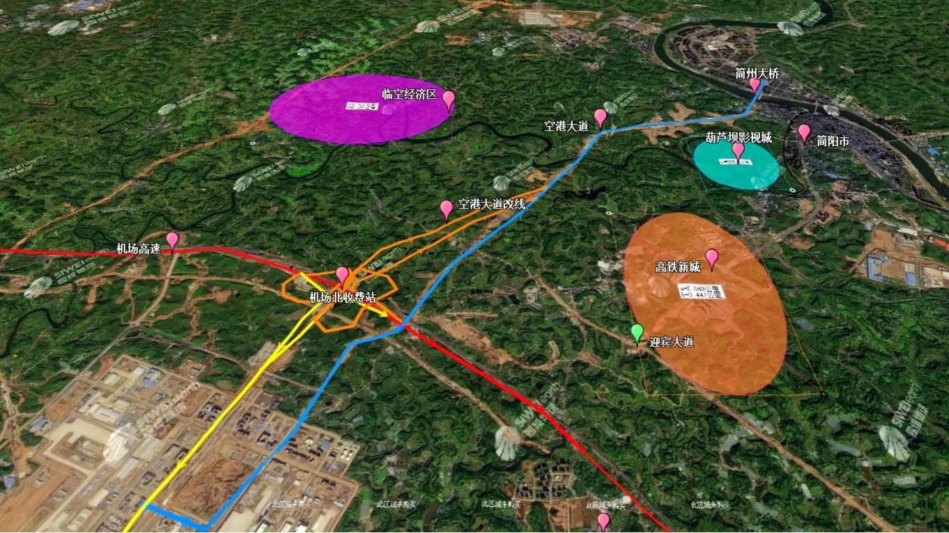 簡陽西內(nèi)環(huán)，自然美景的探索之旅