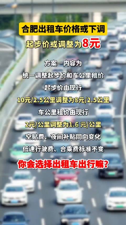 合肥出租車最新轉(zhuǎn)讓價格，時代變遷與市場的波動影響分析